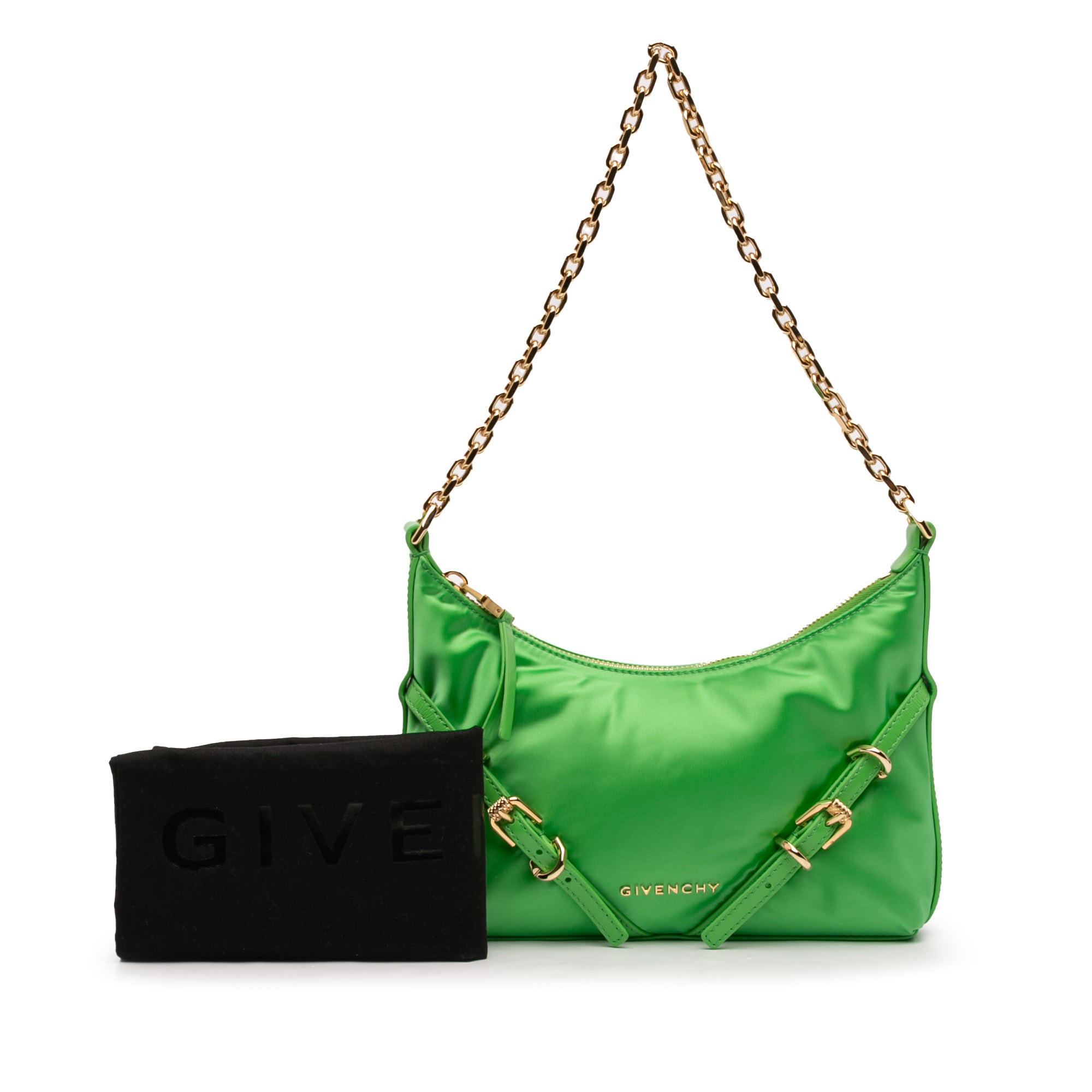 Small Nylon Voyou Party Shoulder Bag - Image 12