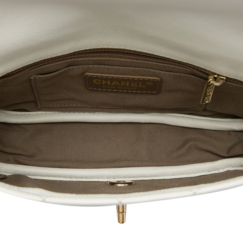 CC Quilted Goatskin Casual Trip Flap - Image 4
