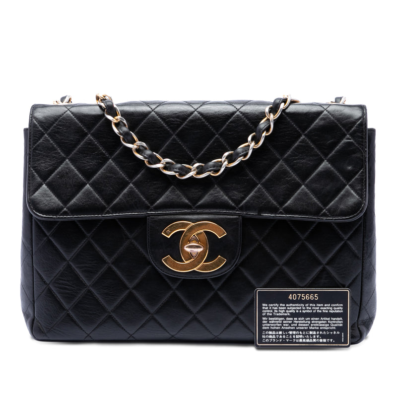 Jumbo XL Classic Lambskin Single Flap - Image 7