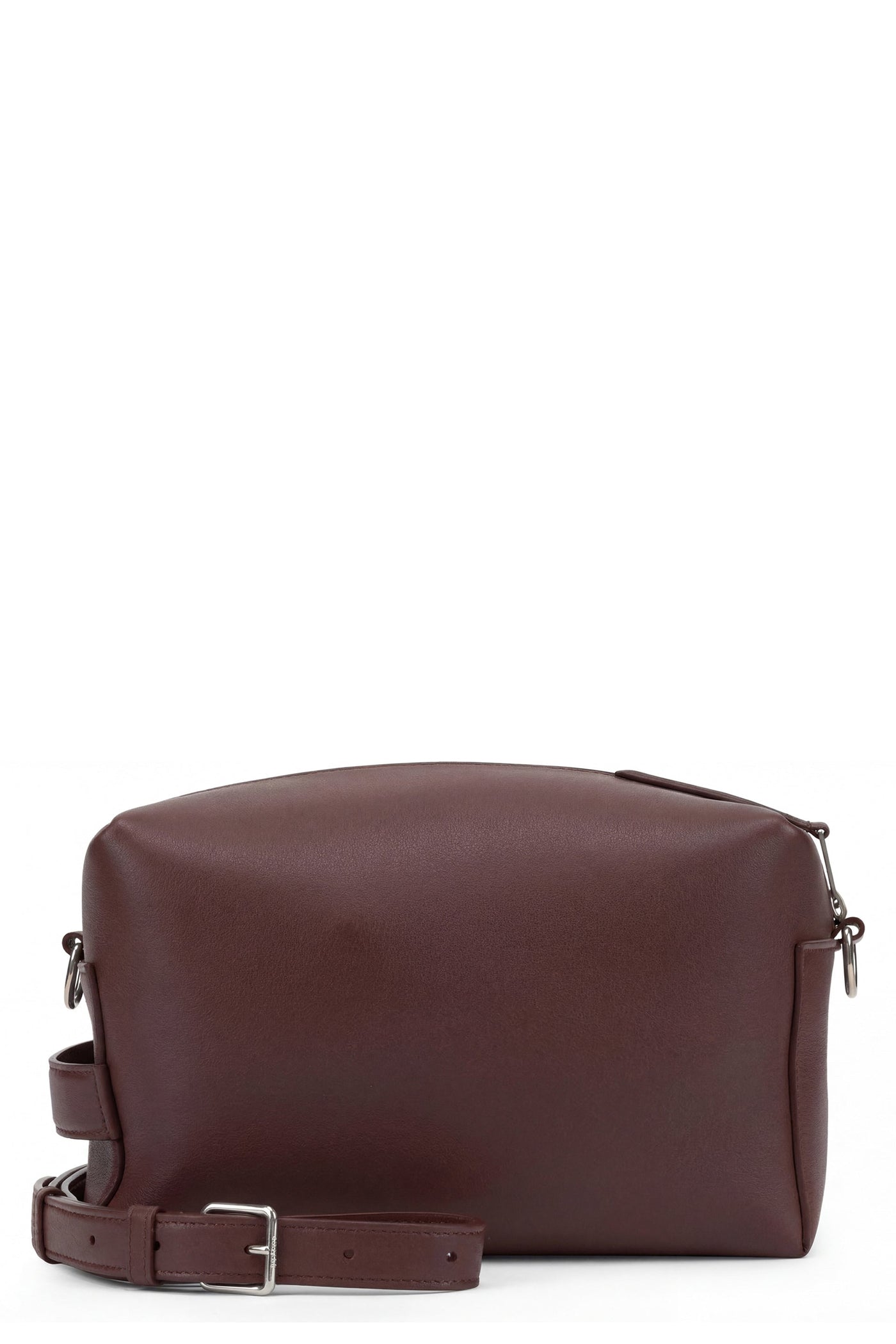 Celine Calf Leather Shoulder Bag — Burgundy Skin