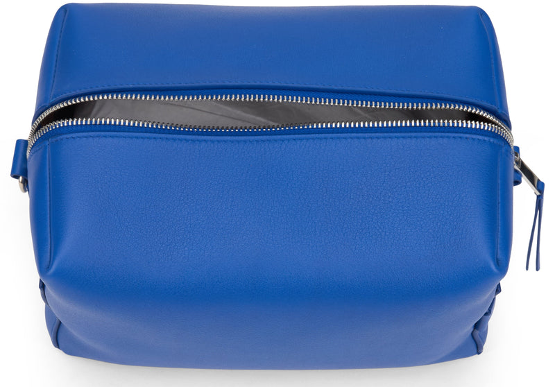 Celine Calf Leather Shoulder Bag — Blue Skin