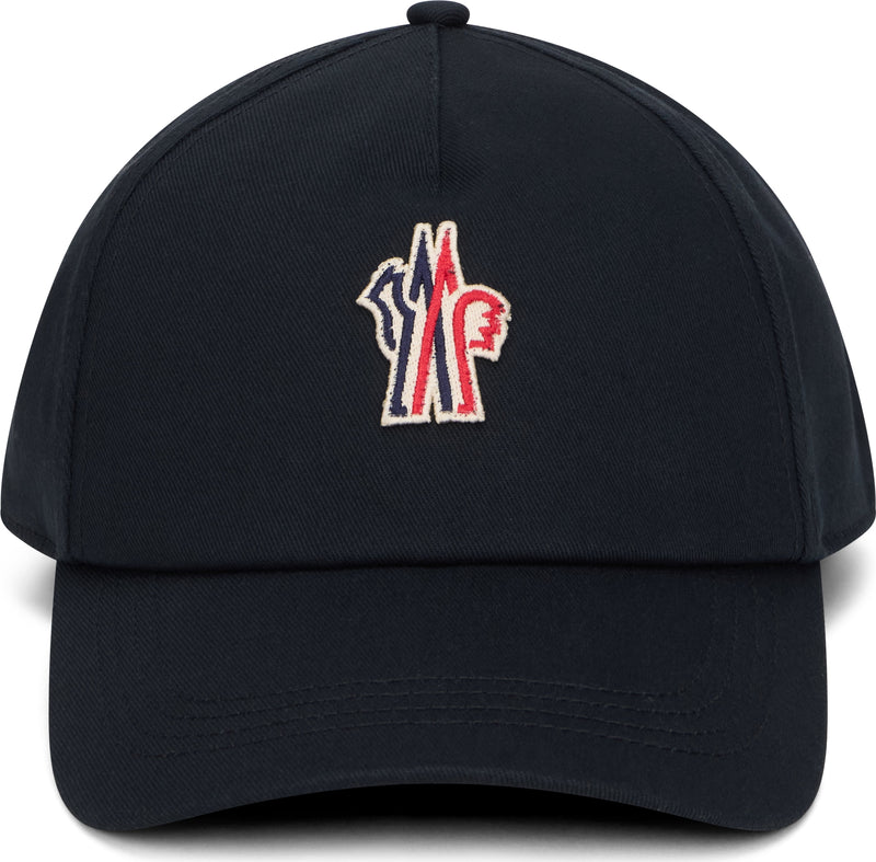 Moncler Grenoble L10973b00001 Baseball Cap — Navy Cotton Caps