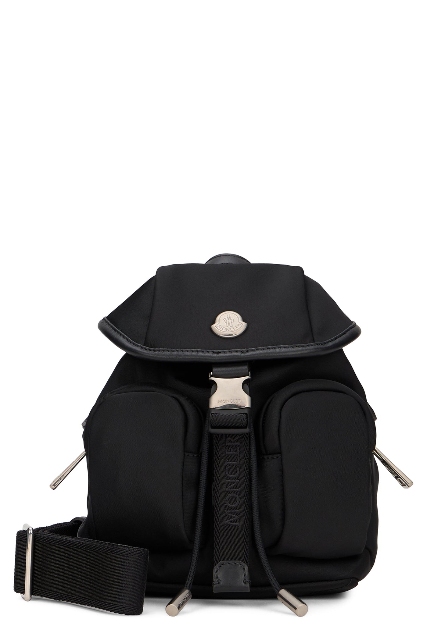 Moncler Mini Trick Shoulder Bag — Black Polyamide