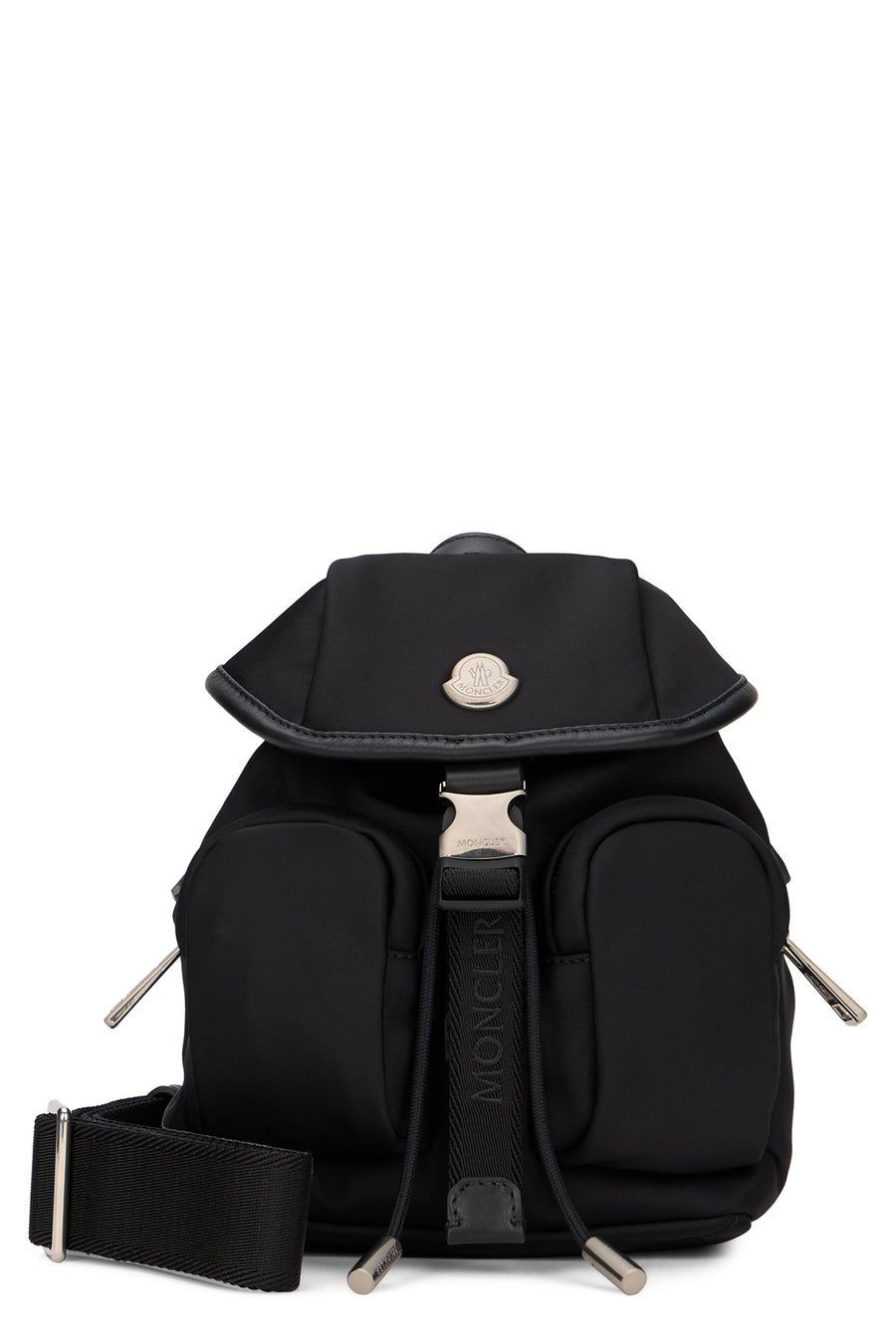 Moncler Mini Trick Shoulder Bag — Black Polyamide