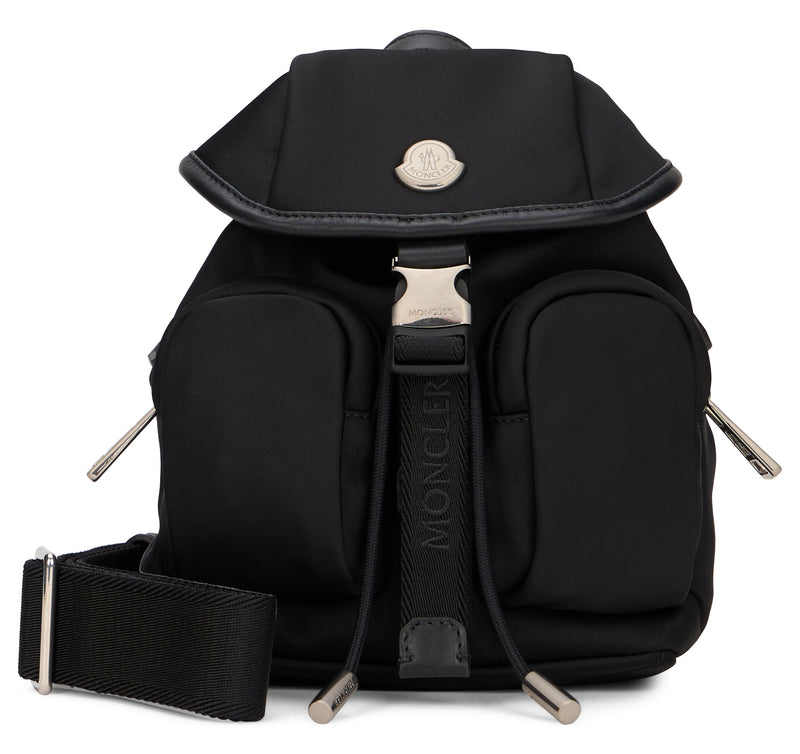 Moncler Mini Trick Shoulder Bag — Black Polyamide