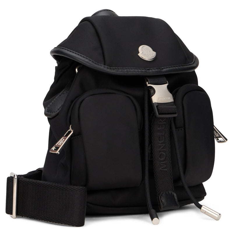 Moncler Mini Trick Shoulder Bag — Black Polyamide