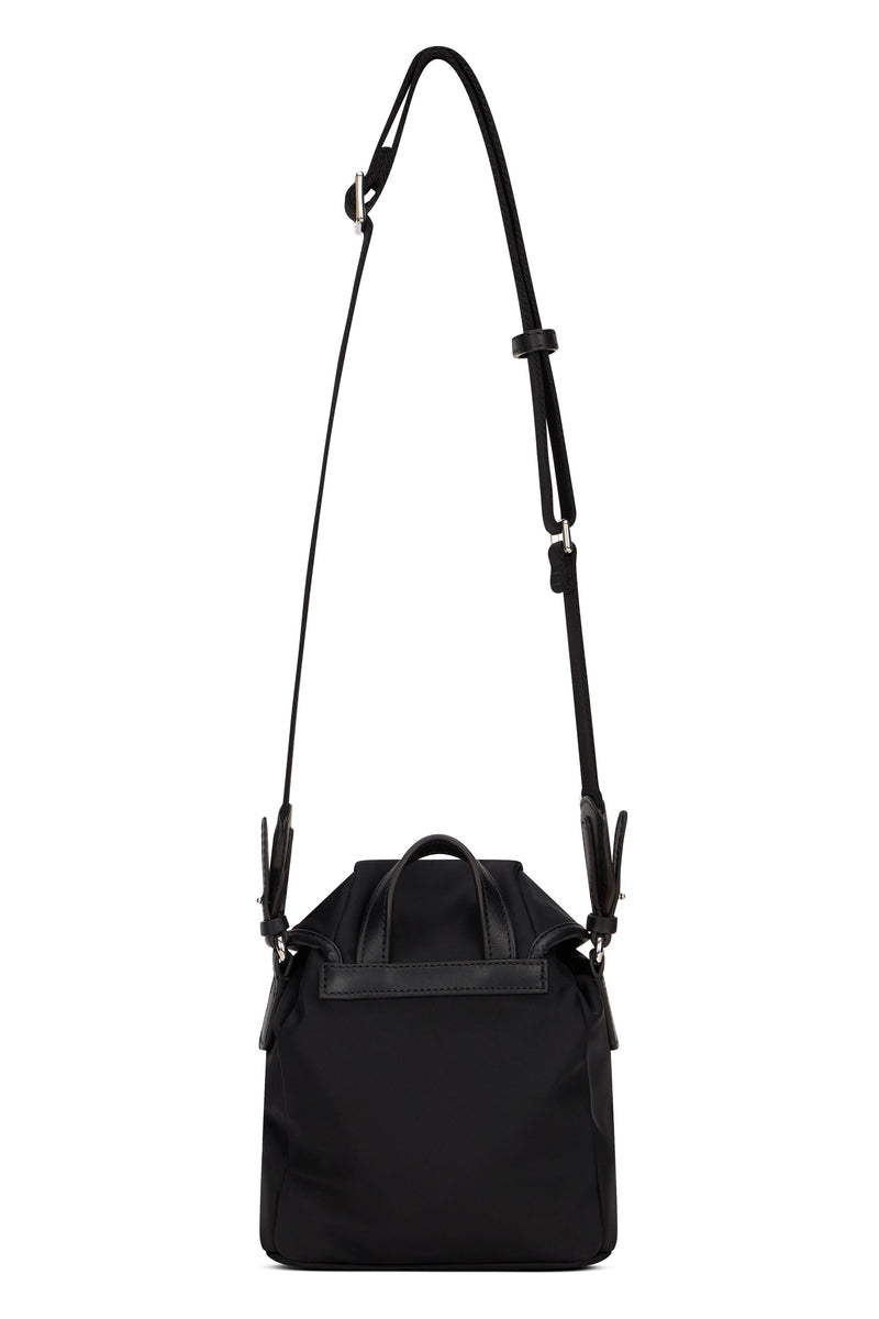 Moncler Mini Trick Shoulder Bag — Black Polyamide