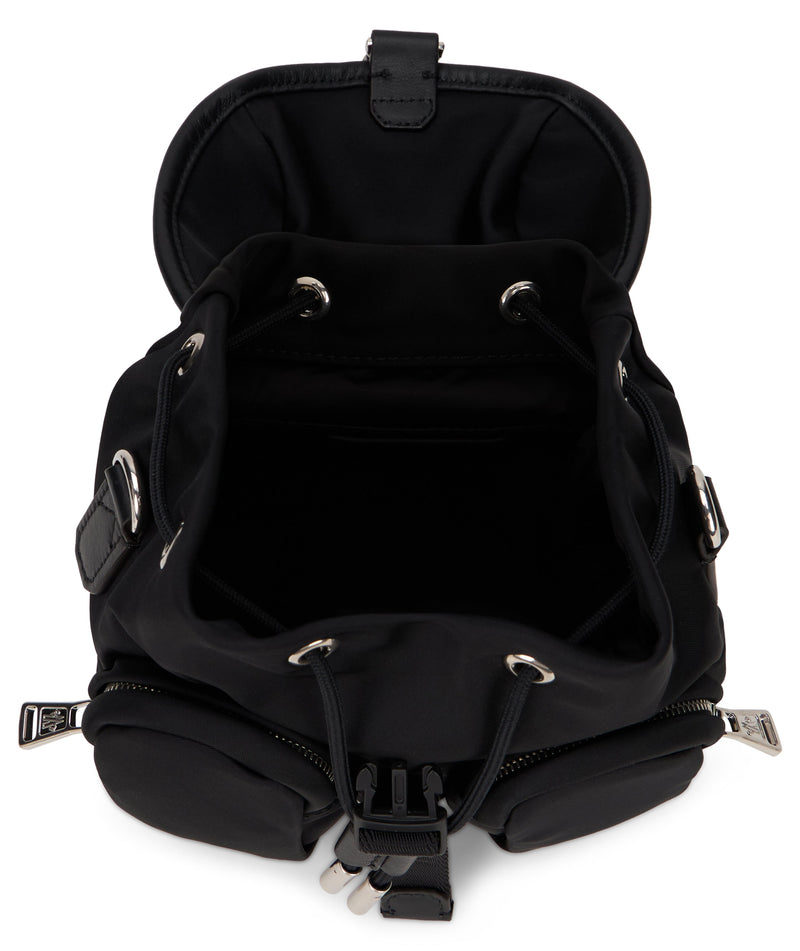 Moncler Mini Trick Shoulder Bag — Black Polyamide