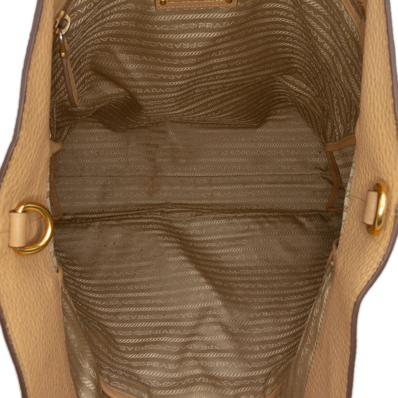 Vitello Daino Open Convertible Tote - Image 4