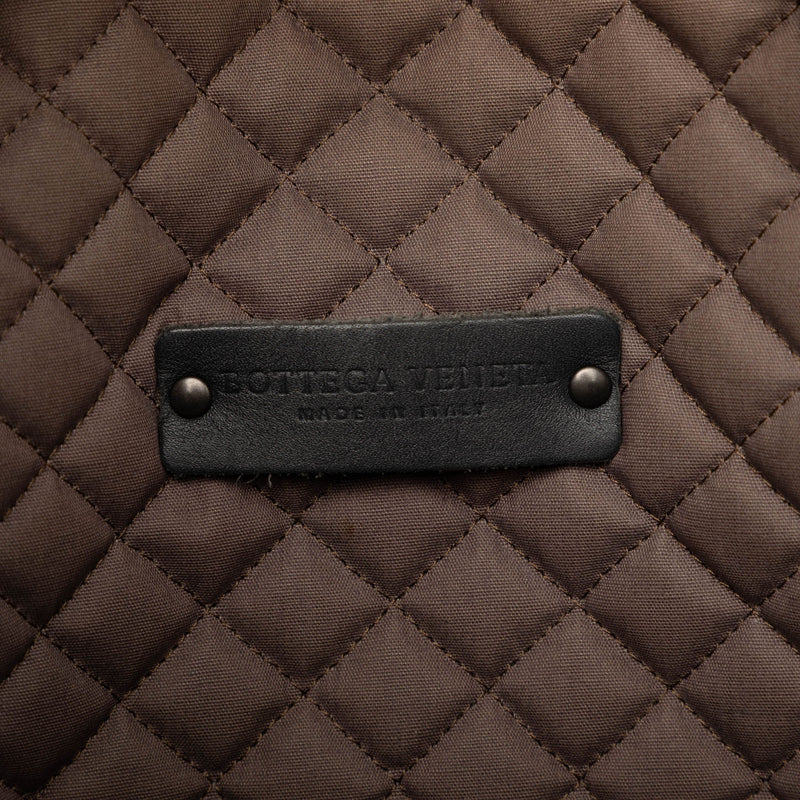 Intrecciato Trimmed Leather Briefcase - Image 5