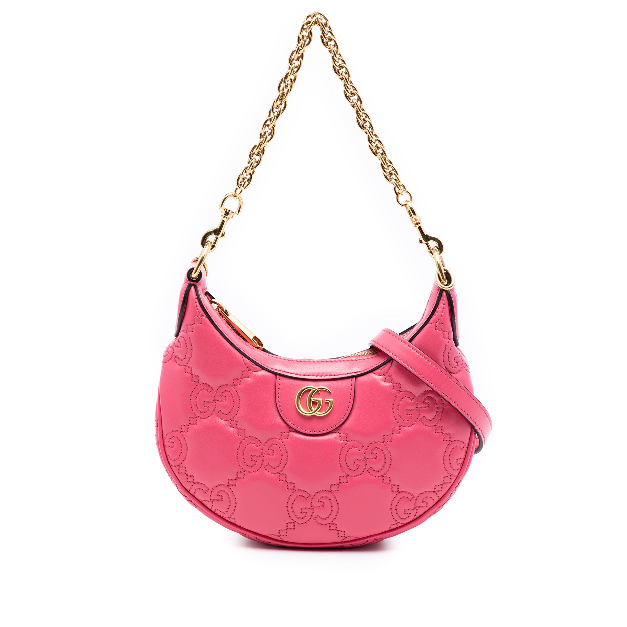 Mini GG Marmont Matelasse Calfskin Satchel - Image 1