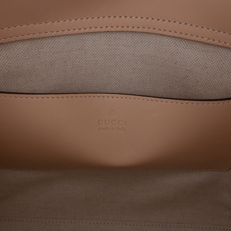 Medium Calfskin Bamboo Diana Satchel - Image 5