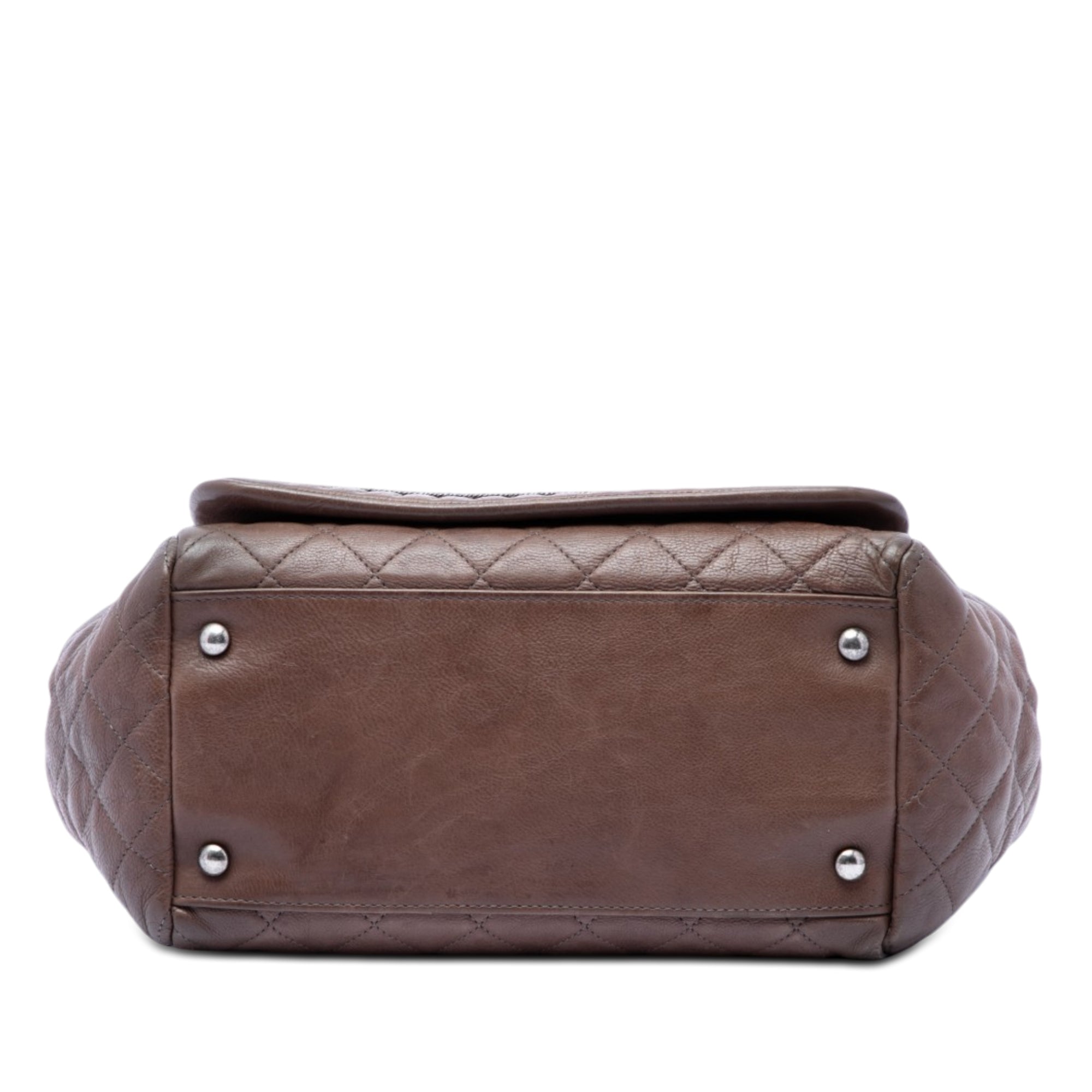 Small Quilted Calfskin Istanbul Accordion Flap - Image 3