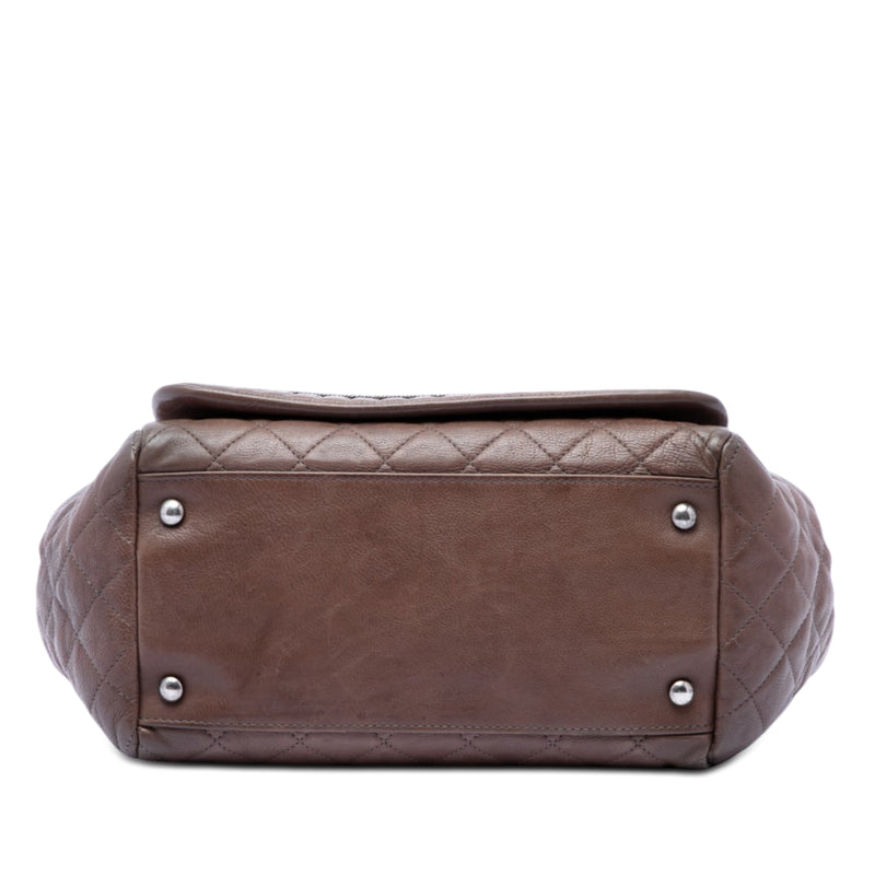 Small Quilted Calfskin Istanbul Accordion Flap - Image 3