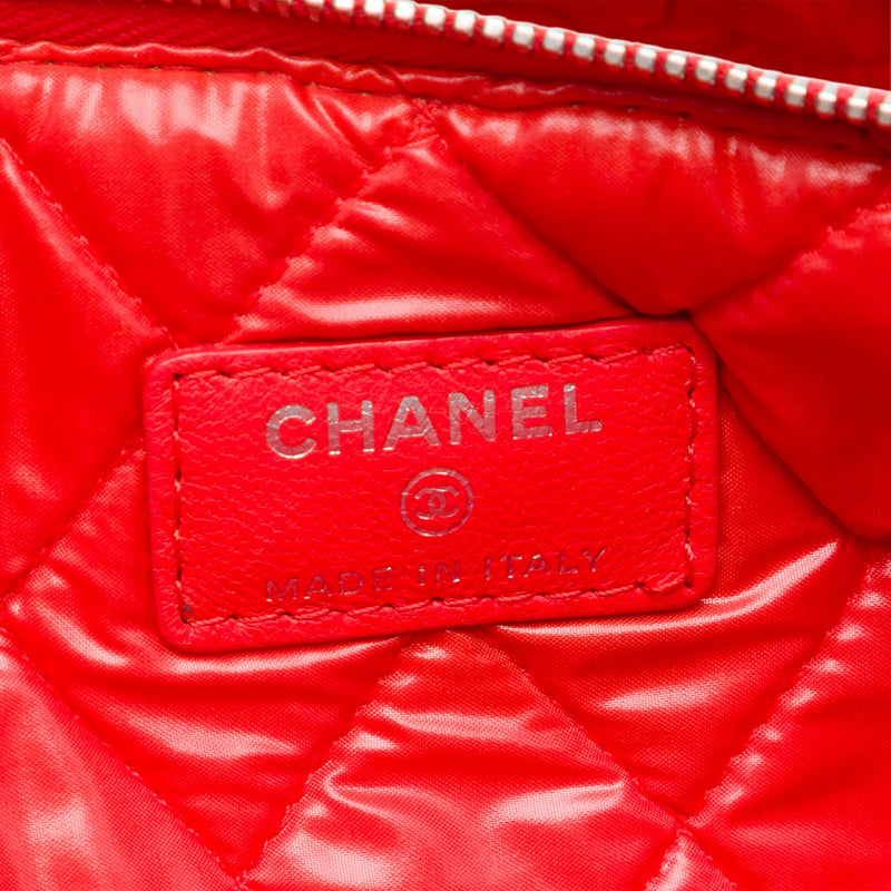 Medium Printed Lambskin Cuba La Habana O Case Clutch - Image 5
