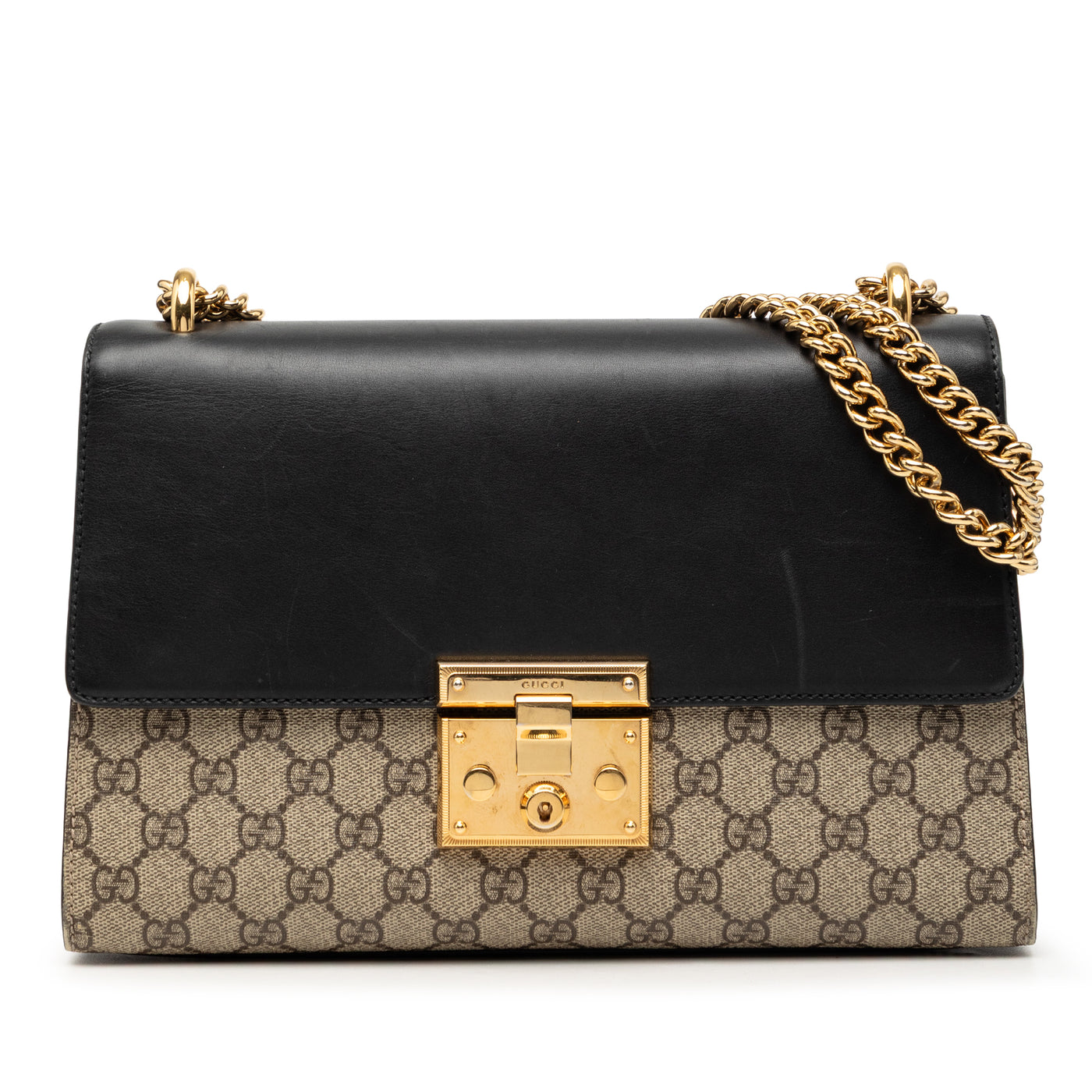 Medium GG Supreme Padlock Shoulder Bag - Image 1