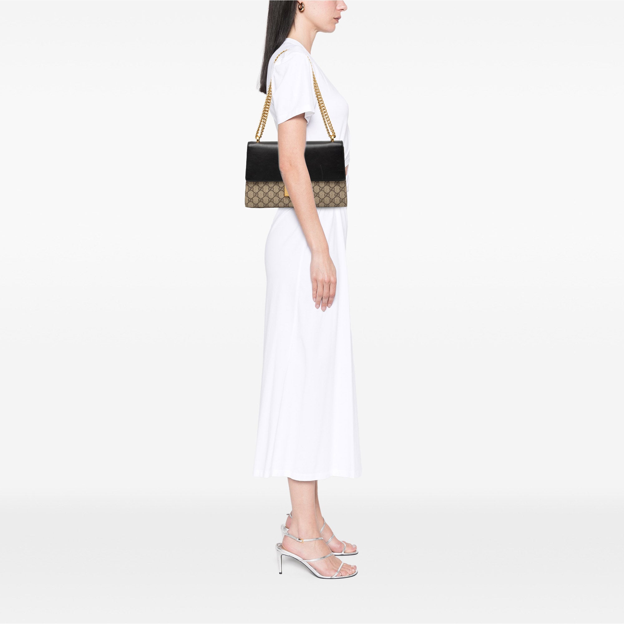 Medium GG Supreme Padlock Shoulder Bag - Image 7