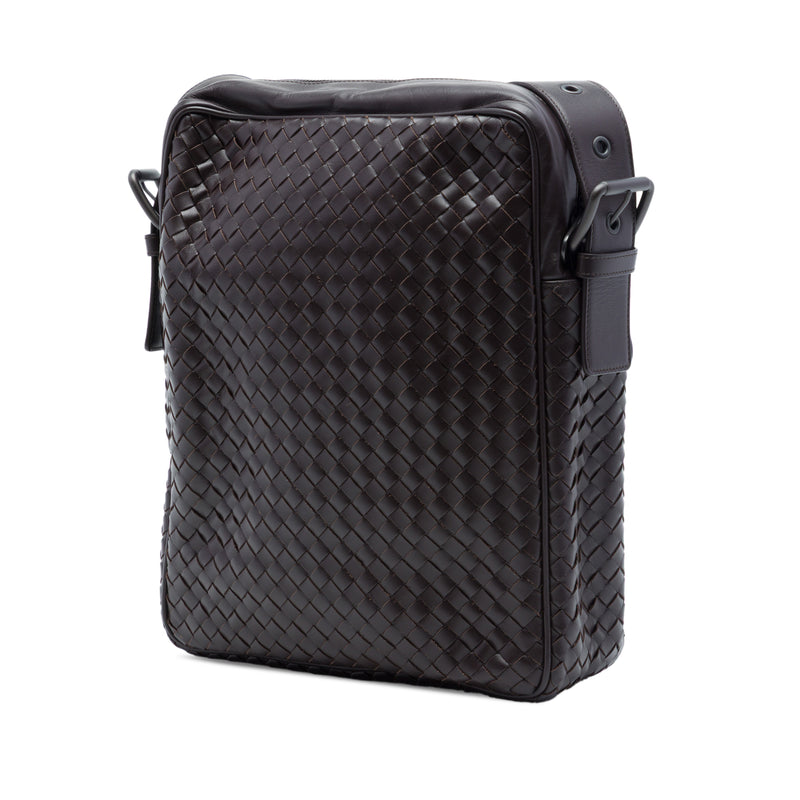 Nappa Intrecciato Front Pocket Crossbody - Image 2