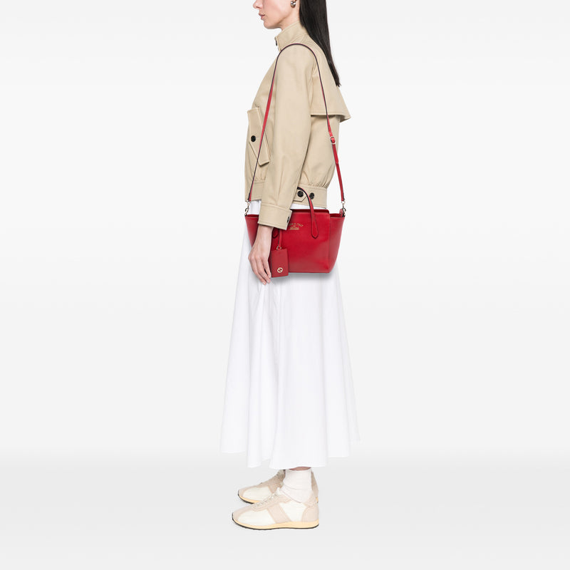 Mini Calfskin Swing Satchel - Image 7