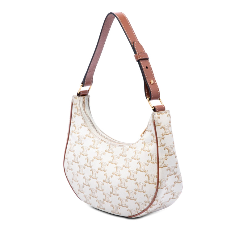 Triomphe Coated Canvas Ava Shoulder Bag - Image 2
