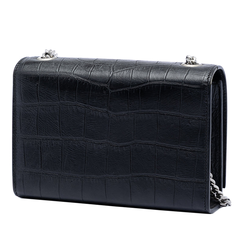 Small Embossed Kate Tassel Crossbody Bag - Image 2