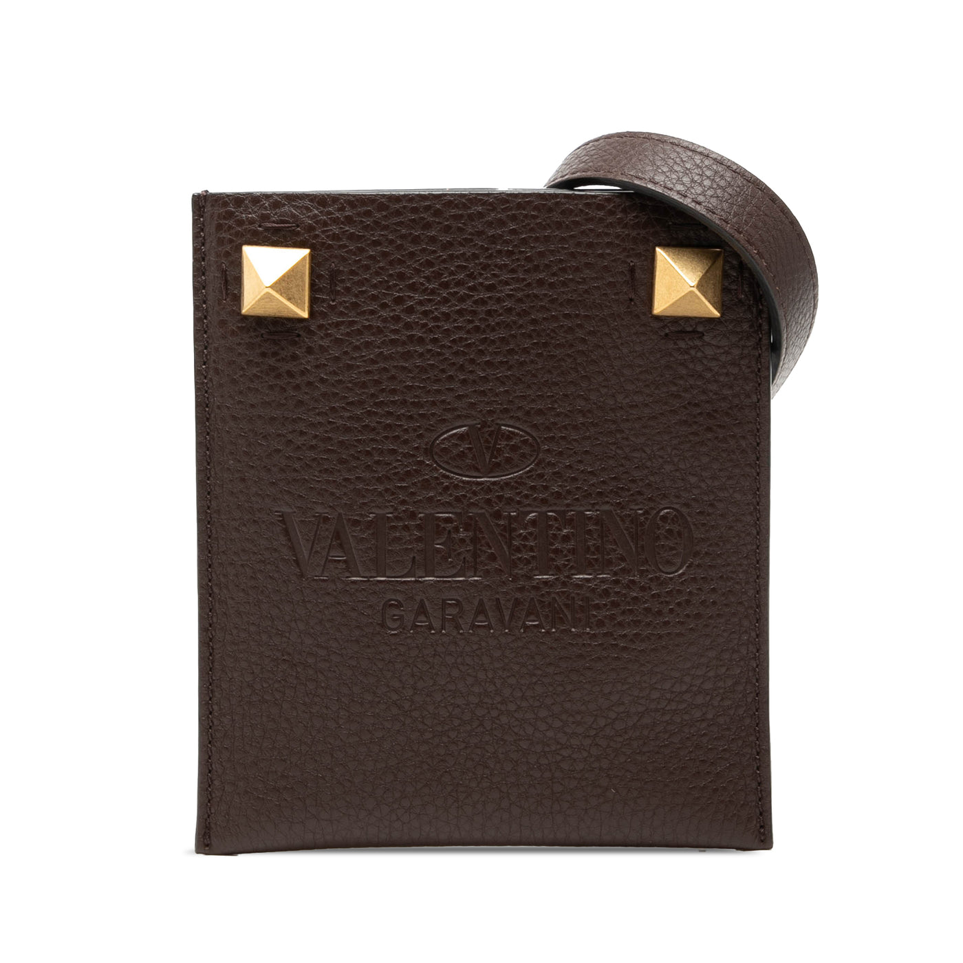 Mini Grained Calfskin Rockstud Identity Crossbody - Image 1