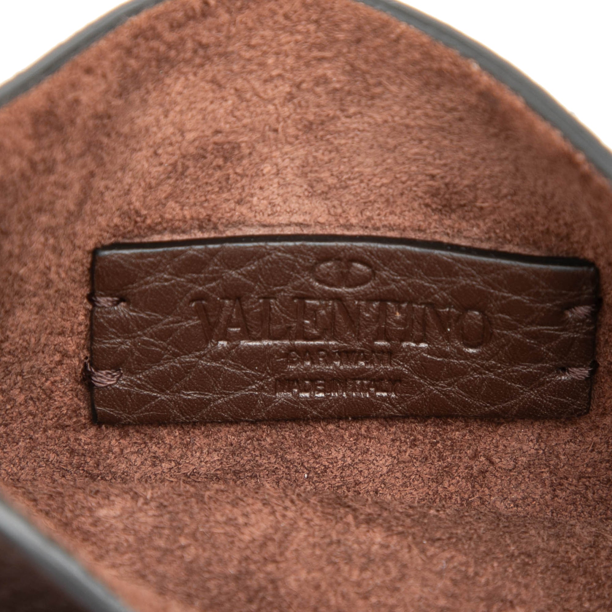 Mini Grained Calfskin Rockstud Identity Crossbody - Image 5