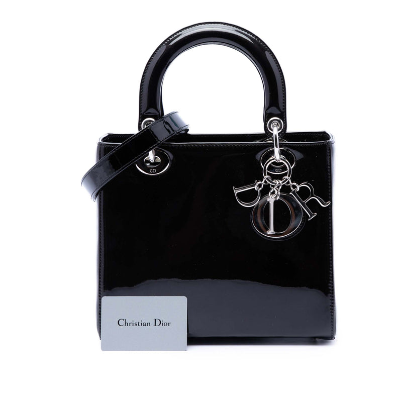 Medium Patent Lady Dior - Image 7
