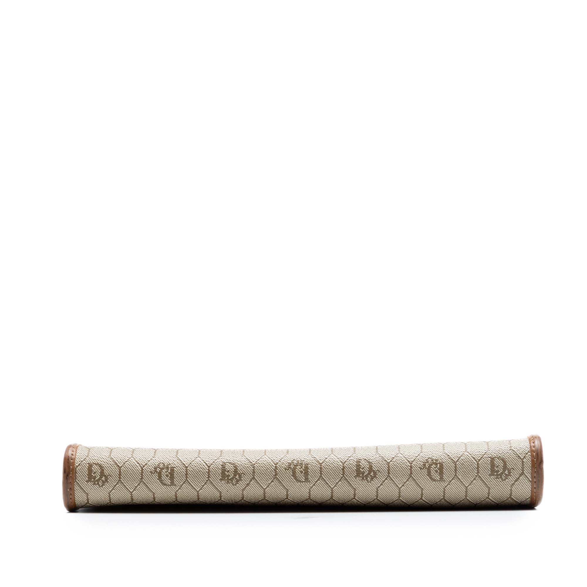 Honeycomb Coated Canvas Chain Shoulder Bag - Image 3