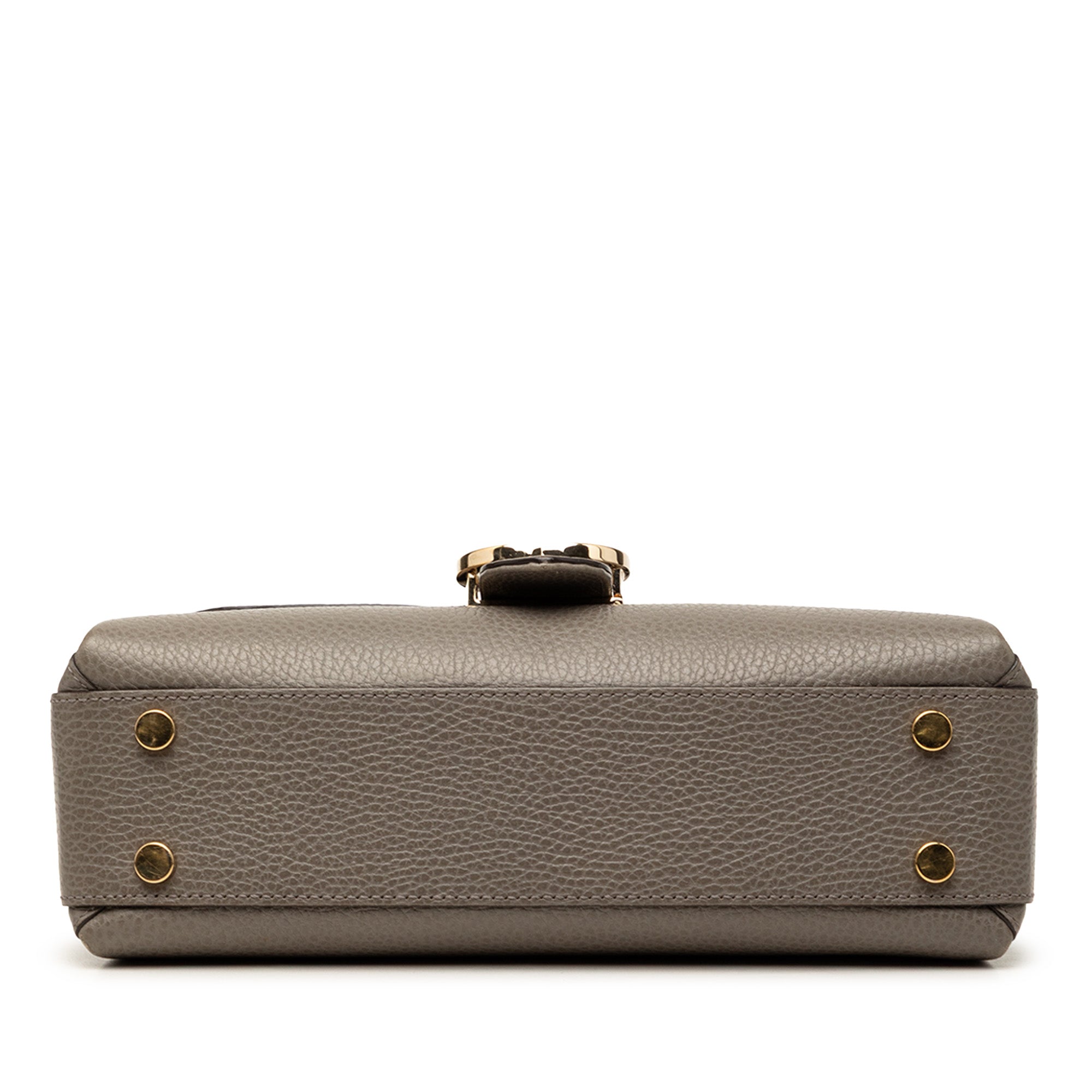 Small Dollar Calf Interlocking G Satchel - Image 3