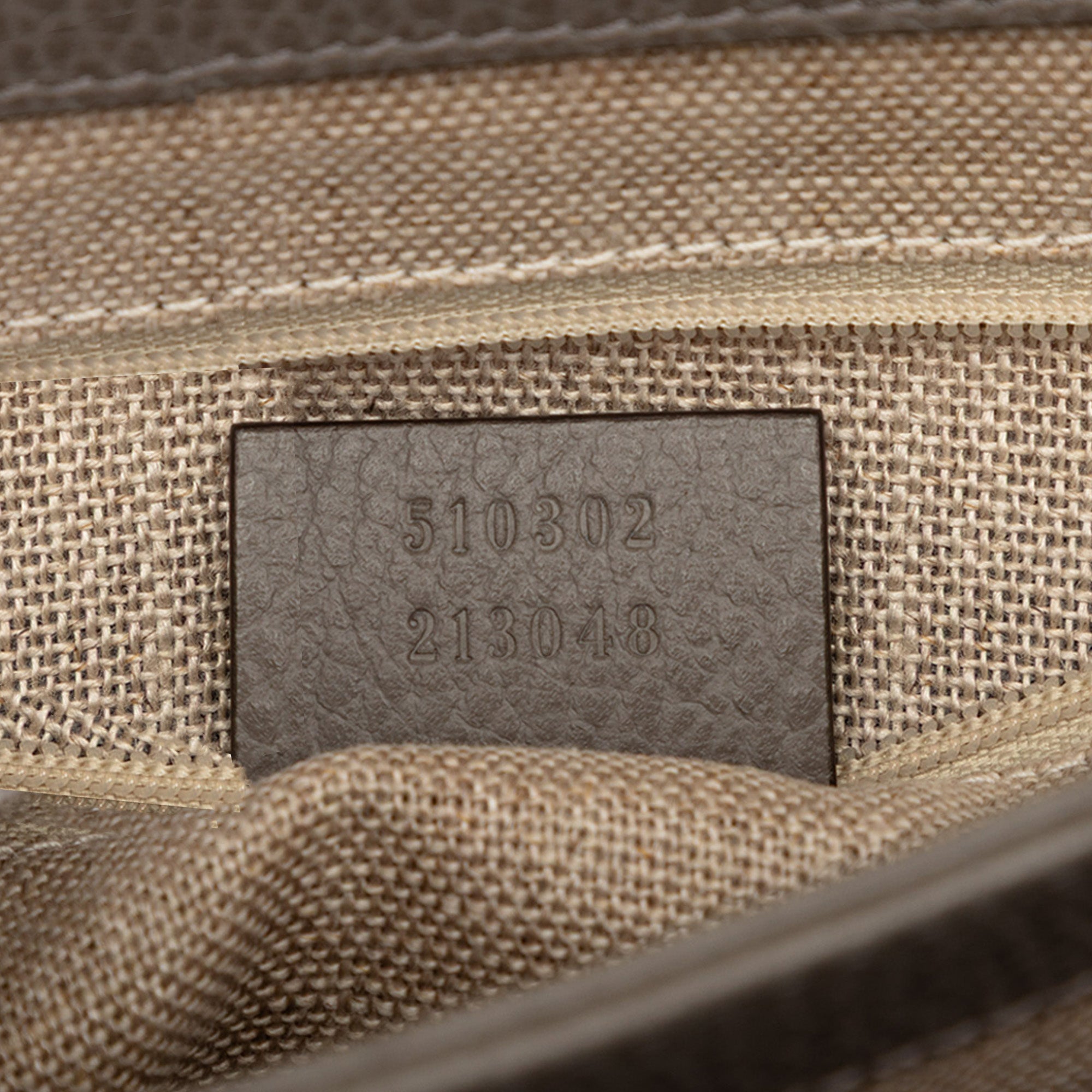 Small Dollar Calf Interlocking G Satchel - Image 6