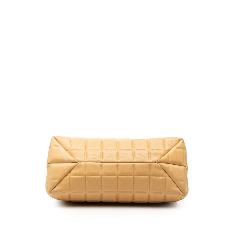 CC Chocolate Bar Lambskin Frame Handbag - Image 3