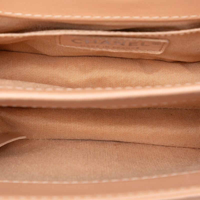 Small Calfskin Braided Chic Flap - Image 4