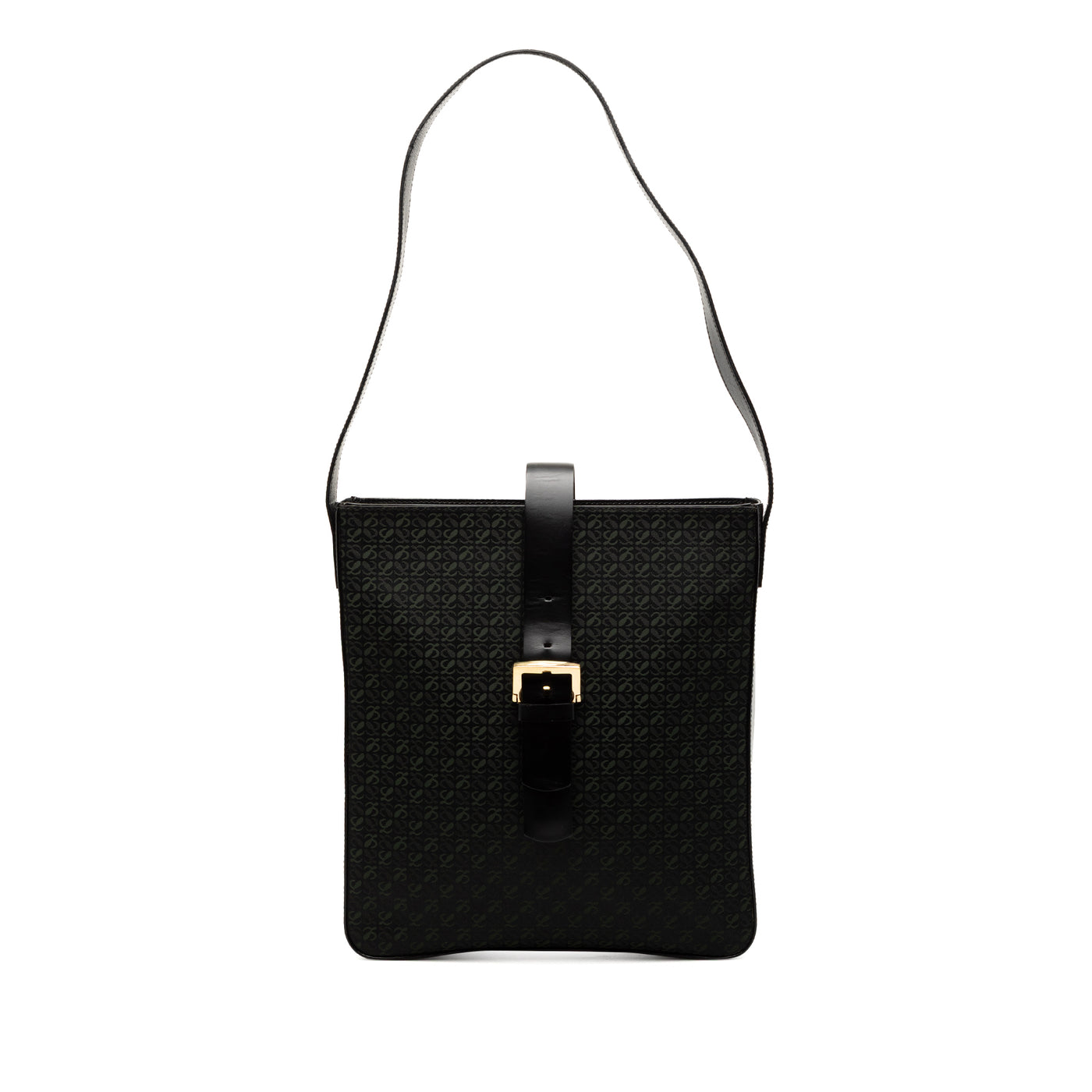 Anagram Canvas Shoulder Bag - Image 1