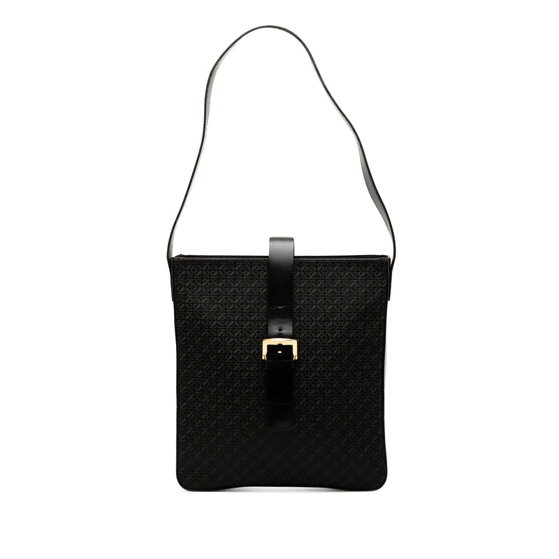 Anagram Canvas Shoulder Bag