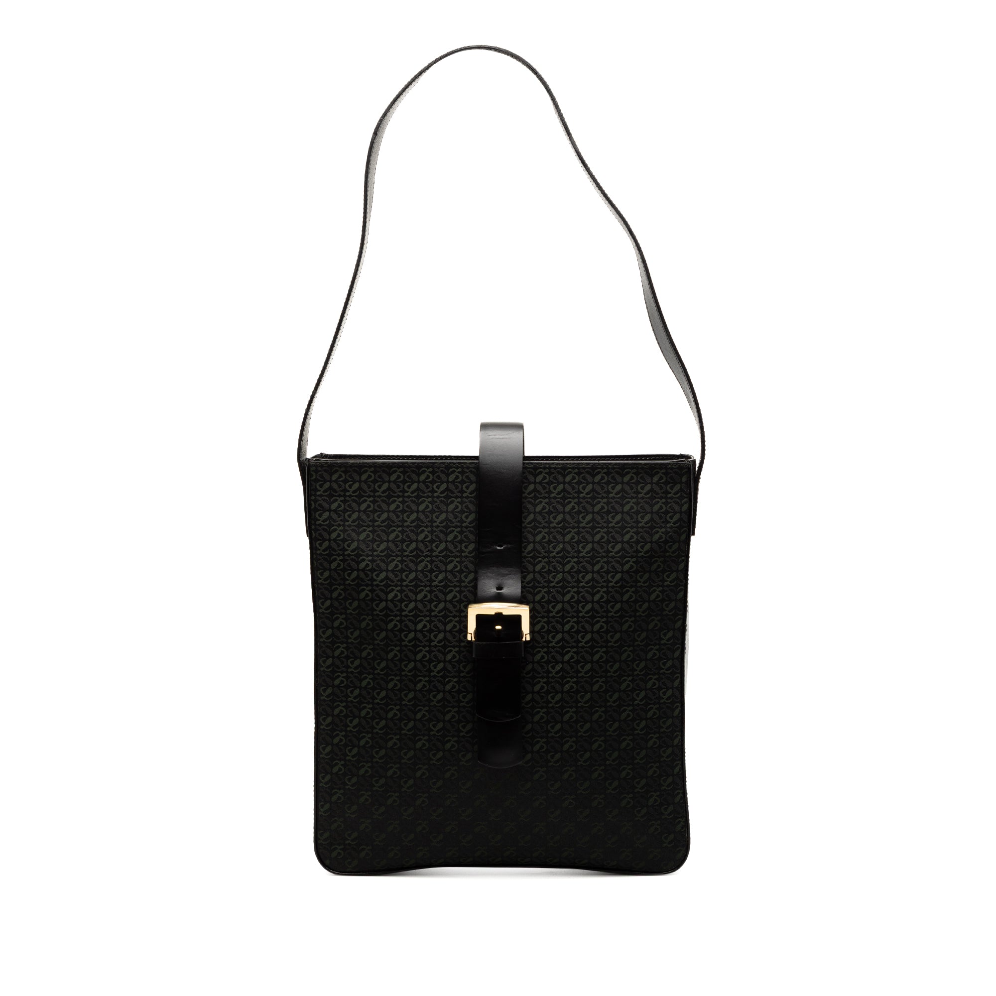 Anagram Canvas Shoulder Bag - Image 1