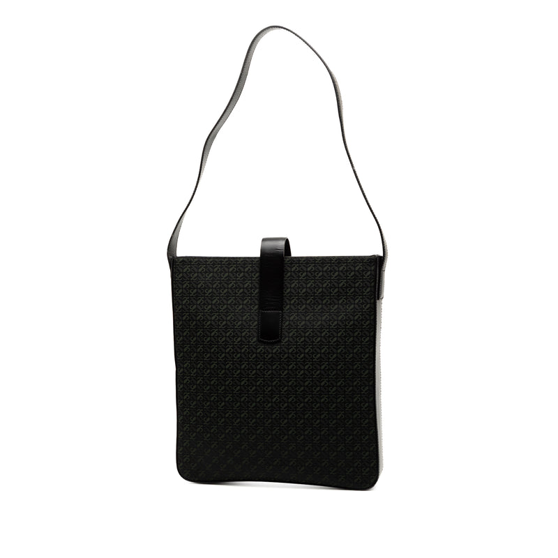 Anagram Canvas Shoulder Bag - Image 2