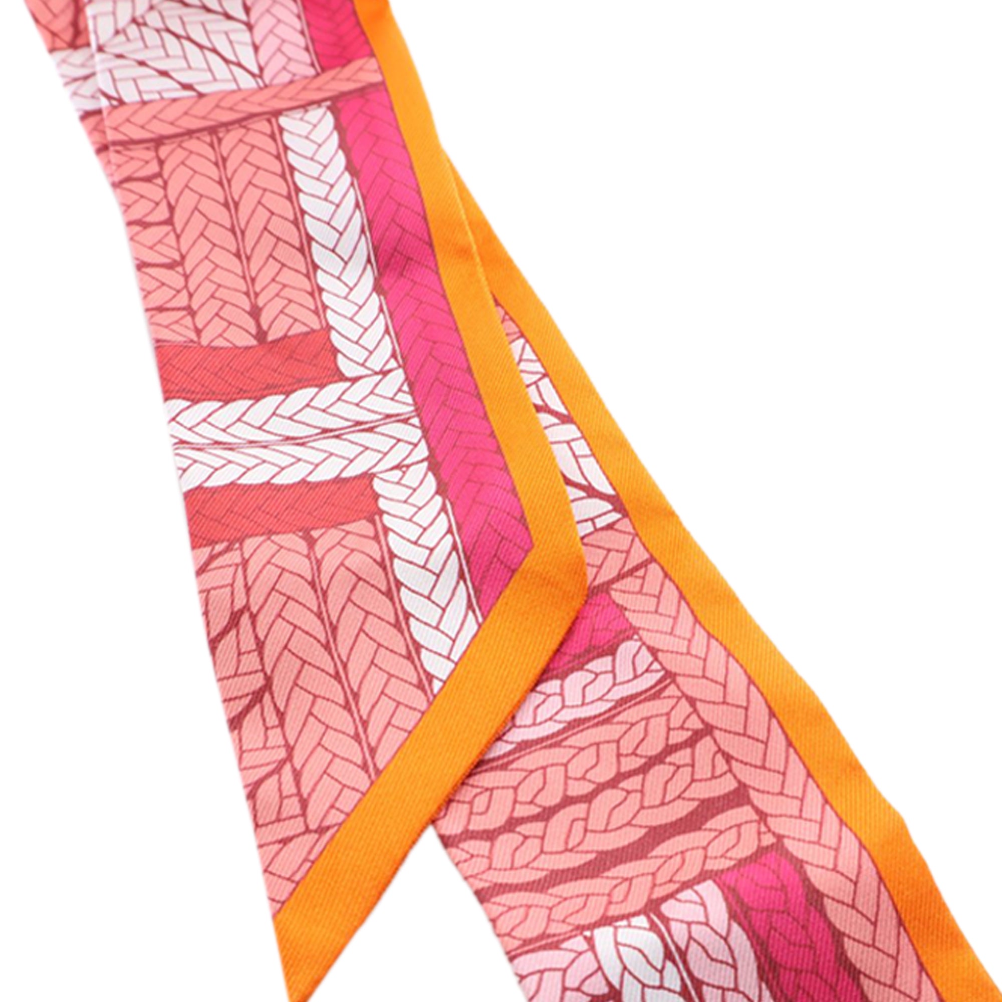 Tresses H Silk Twilly Scarf - Image 3
