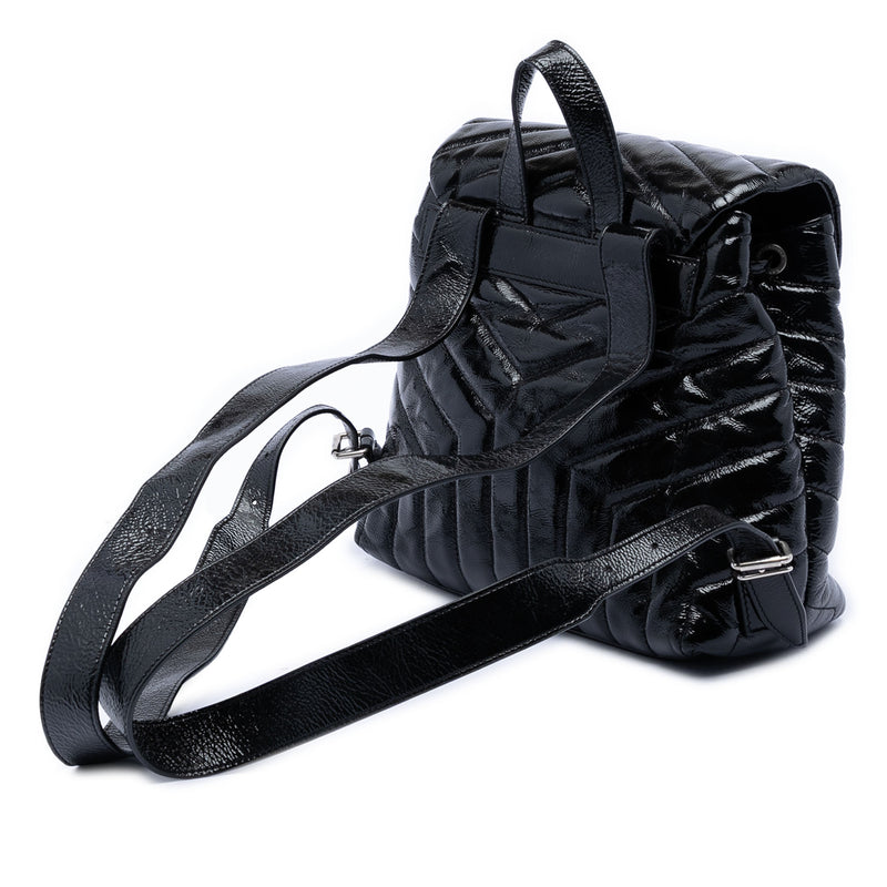 Small Matelasse Patent Monogram LouLou Backpack - Image 2