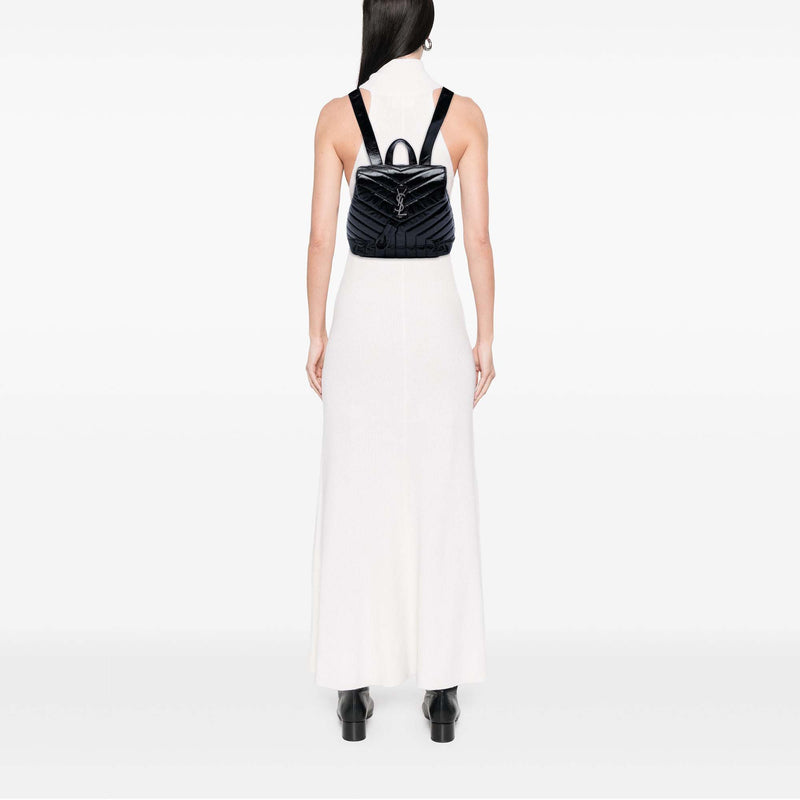 Small Matelasse Patent Monogram LouLou Backpack - Image 7