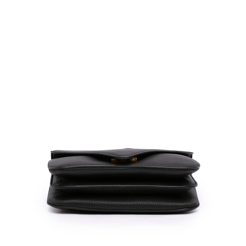 Small Leather Mount Envelope Chain Bag - Image 3
