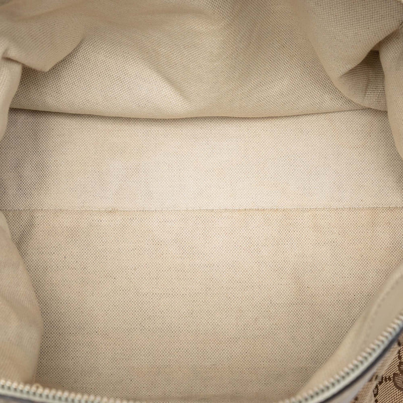 GG Canvas Web Mayfair Satchel - Image 4