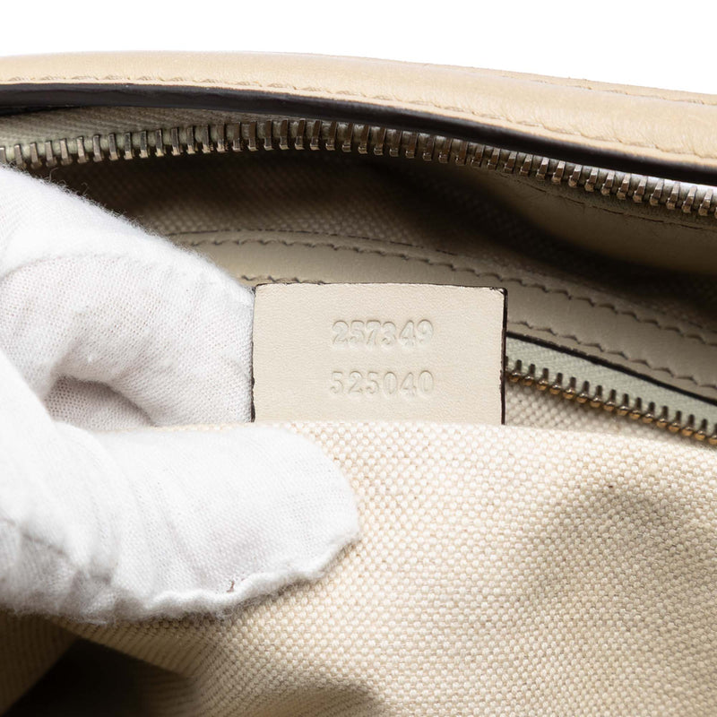 GG Canvas Web Mayfair Satchel - Image 6