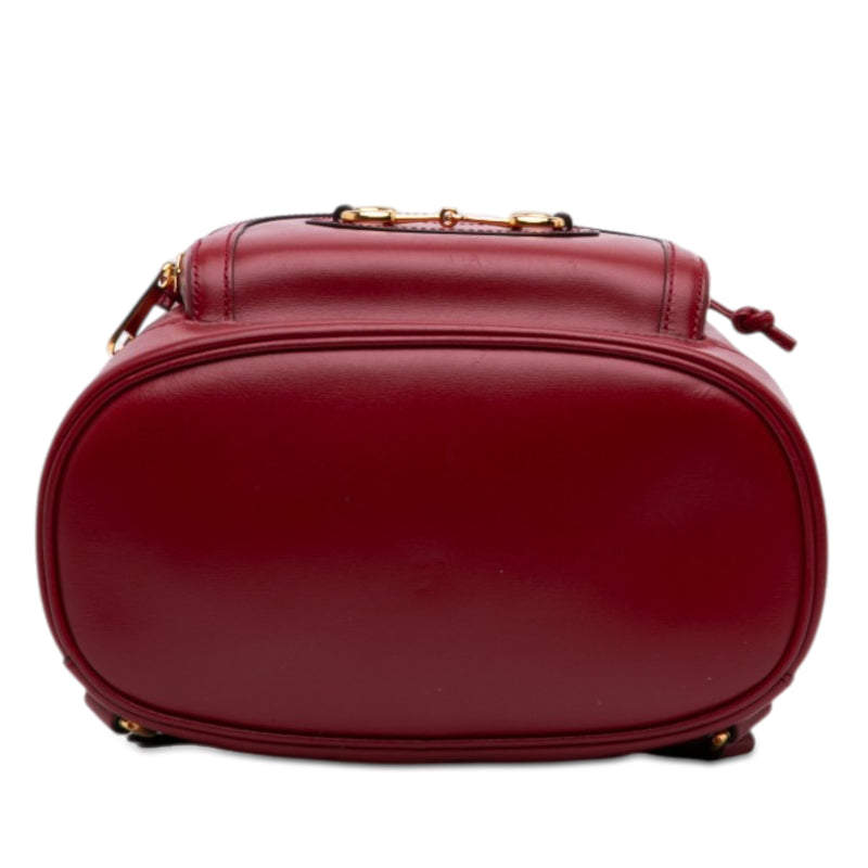 Calfskin Horsebit 1955 Drawstring Backpack - Image 3