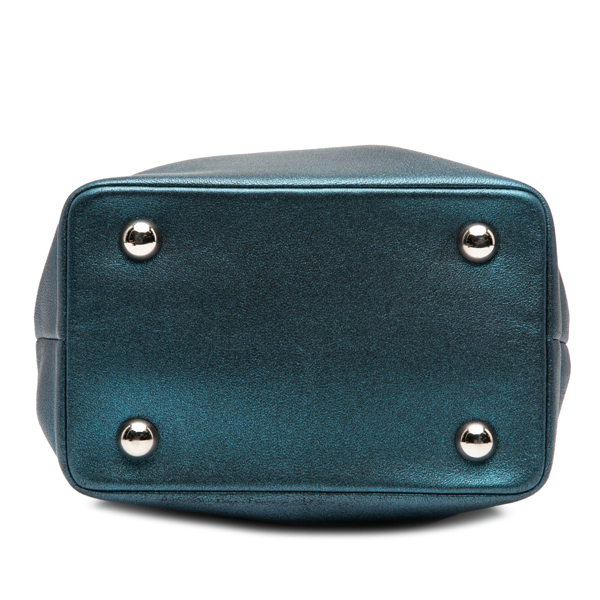 CC Metallic Calfskin Vanity Bag - Image 3