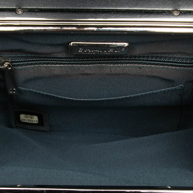 CC Metallic Calfskin Vanity Bag - Image 4