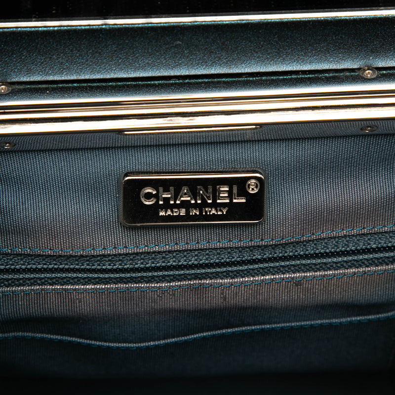 CC Metallic Calfskin Vanity Bag - Image 5