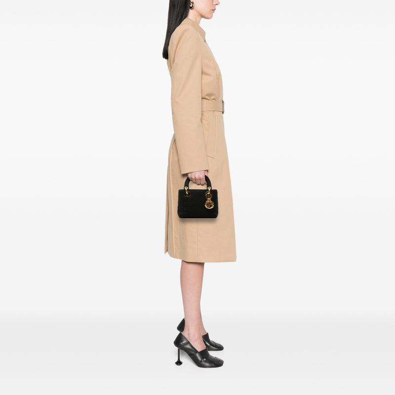 Mini Nylon Cannage Lady Dior - Image 7