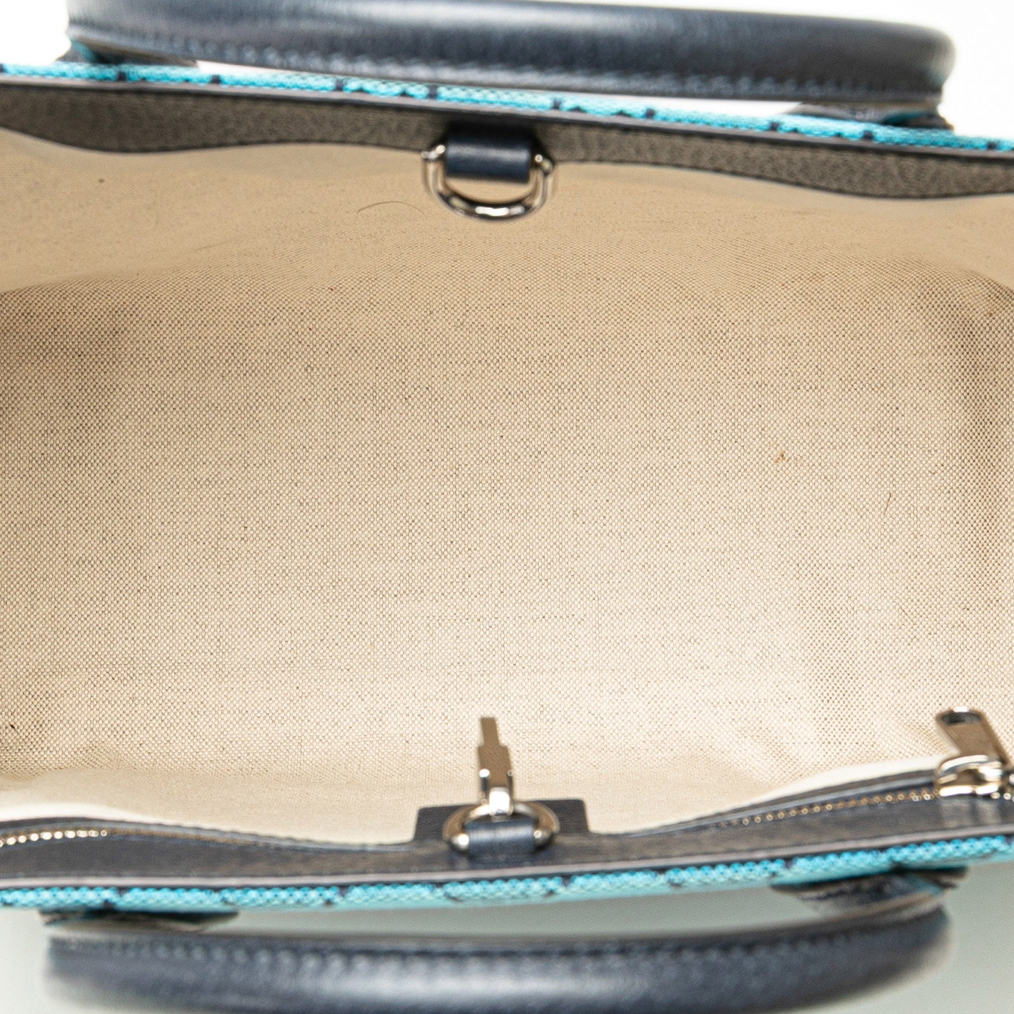 Small GG Canvas Interlocking G Tote - Image 4
