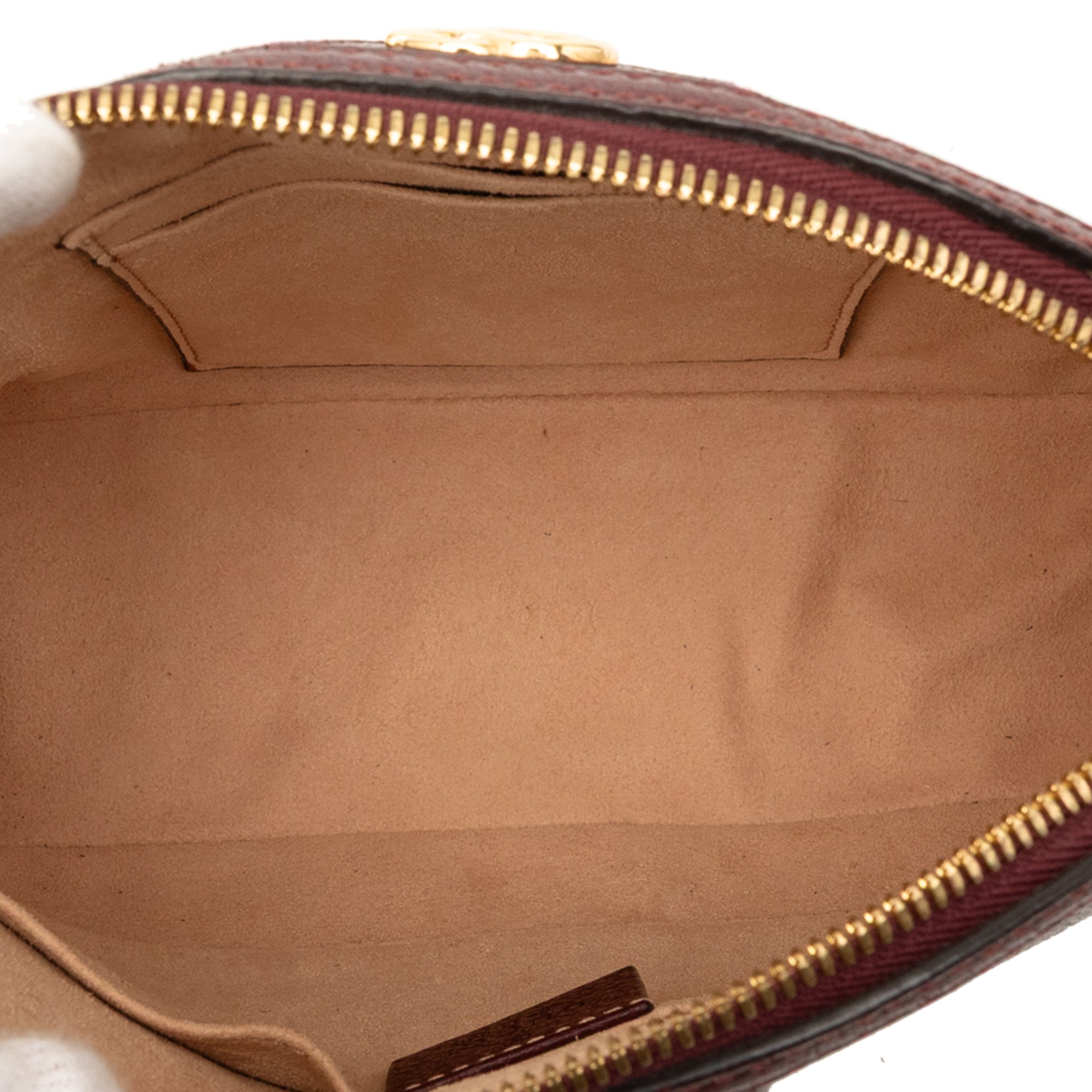 Small Calfskin Web Ophidia Dome Crossbody - Image 4